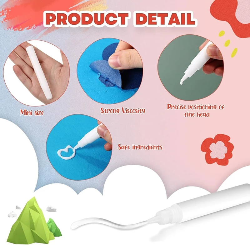 Клеевые ручки оптом для поделок, клей быстросохнущий для школьных художественных проектов DIY, принадлежности