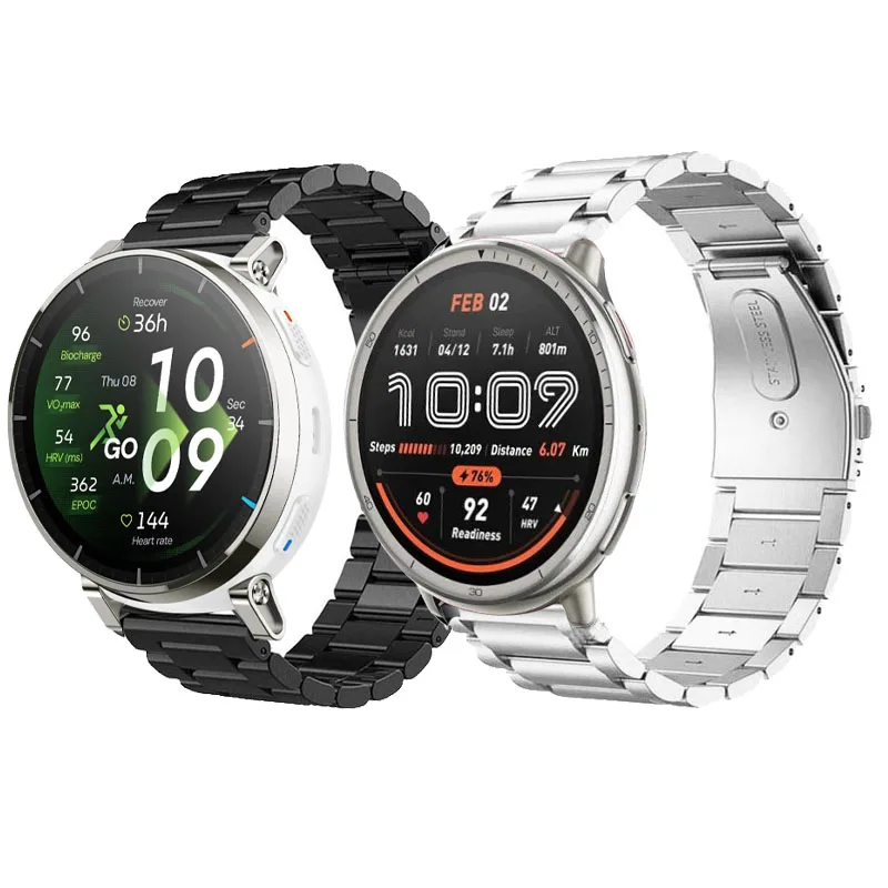 Correa Premium para Amazfit Active 3, Compatible con Amazfit Active 2 Square 44mm/GTS 4 2 mini/Bip 3 Pro U S/GTR 42mm, Accesorios