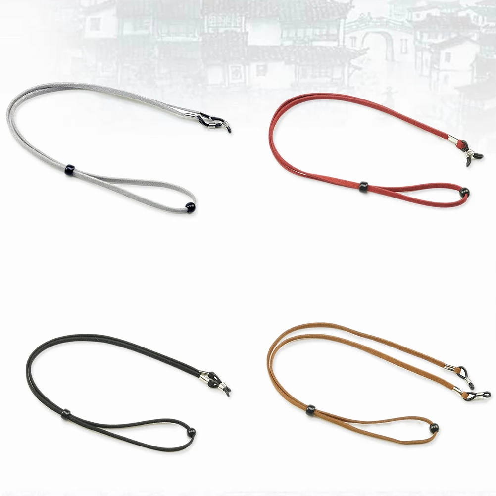 

4 PCS Glasses Rope Eyeglass Chain Strap for Women Adjustable Eyeglasses Holder Cord