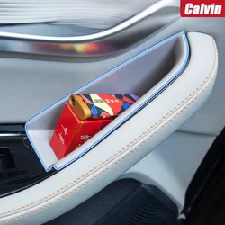 For BYD Seal U Sealion 6 Song Plus DMi 2020-2025 Car Door Storage Box Door Slot Pad Storage Finishing Box Anti-scratch Car Acces