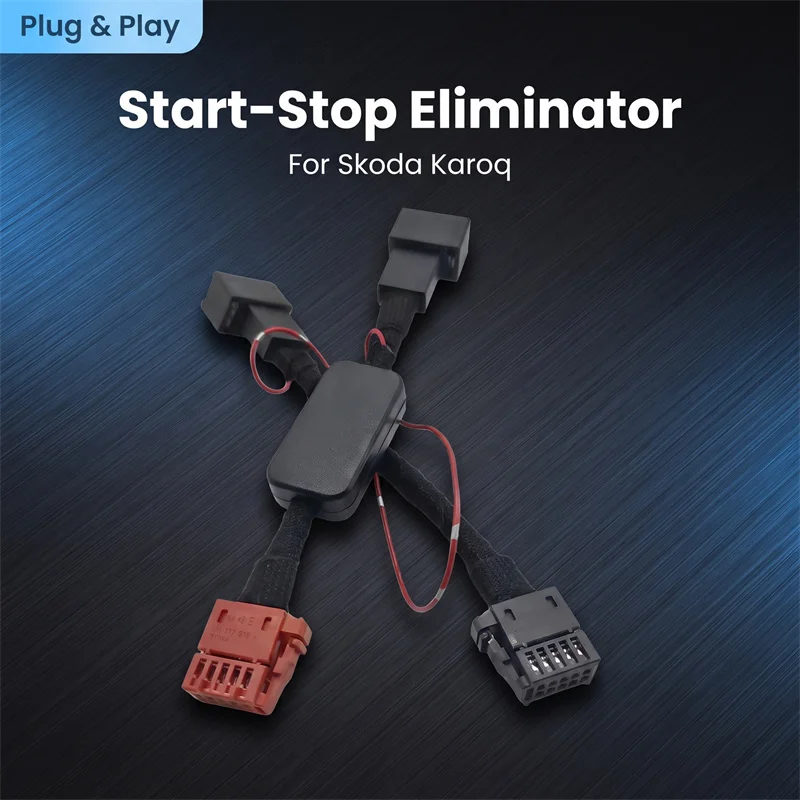 For Skoda Kodiaq Karoq Automatic Stop Start System Off Eliminator Device Control Sensor Plug Cable