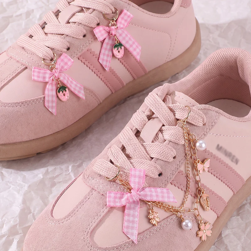 3/9pcs/set Bow Shoe Clips – Cute Ribbon Shoe Charms for Crocs, Sneakers & Sandals.