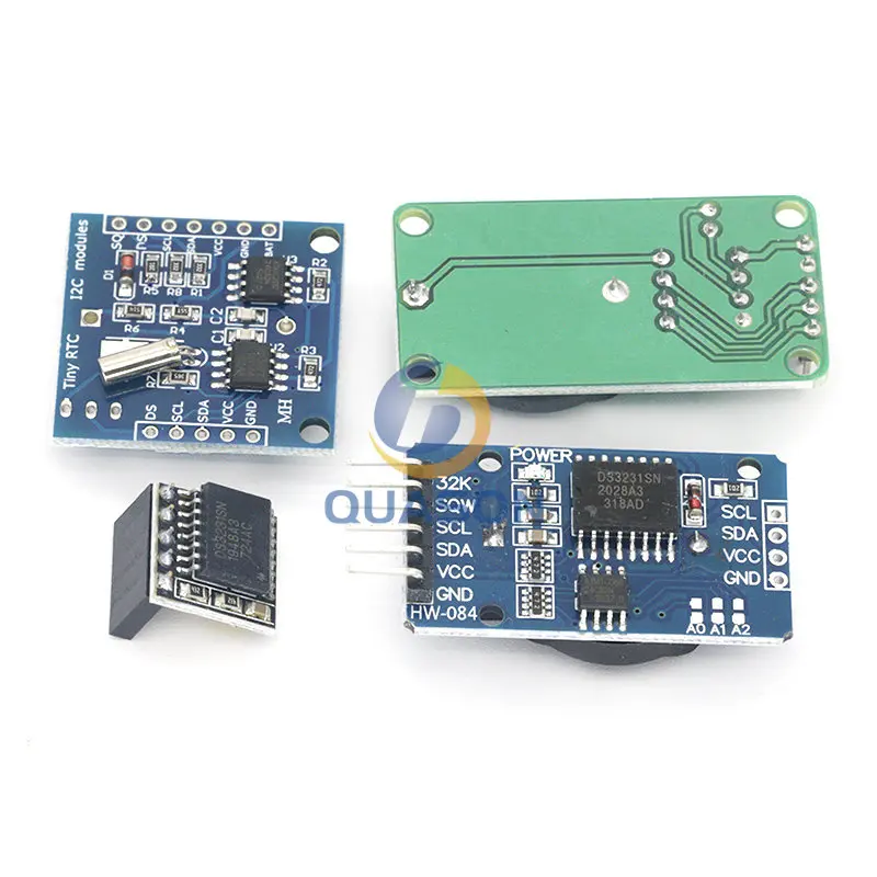 DS3231 AT24C32 IIC Module Precision Clock Module DS3231SN Memory module DS3231 mini module Real Time 3.3V/5V For  Pi