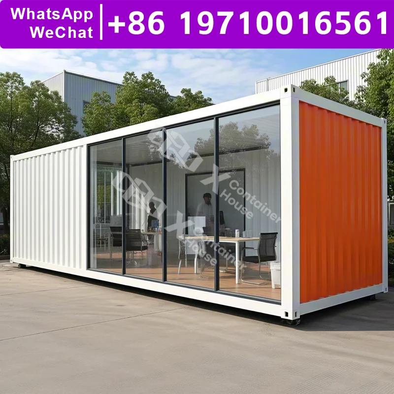 

Flat Pack House Steel Frame Construction Kit DIY Safe Insulation Garden Room Outdoor Living Solution Vacation Family Use China
