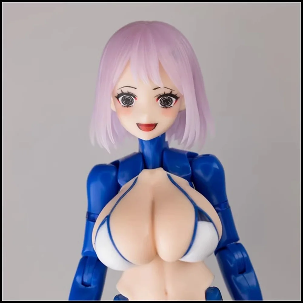 Snail SH STUDIO 1/12 Mecha Girl Goddess Device Three Color Hair Style D3 Group Resin GK Modified Parts Model In Stock
