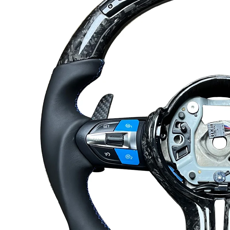 SOON TODA for  E9X Steering Wheel M Sport Style Fits E90/E92 Durable Build Custom Carbon Fiber Steering Wheel