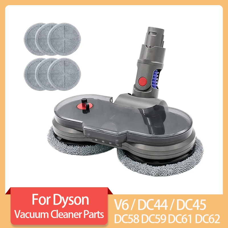 Electric Mop Head Mop Cloth Kit For Dyson V6 DC58 DC59 DC61 DC62 Wireless Handheld Vacuum Cleaner Replacement Accessories Parts