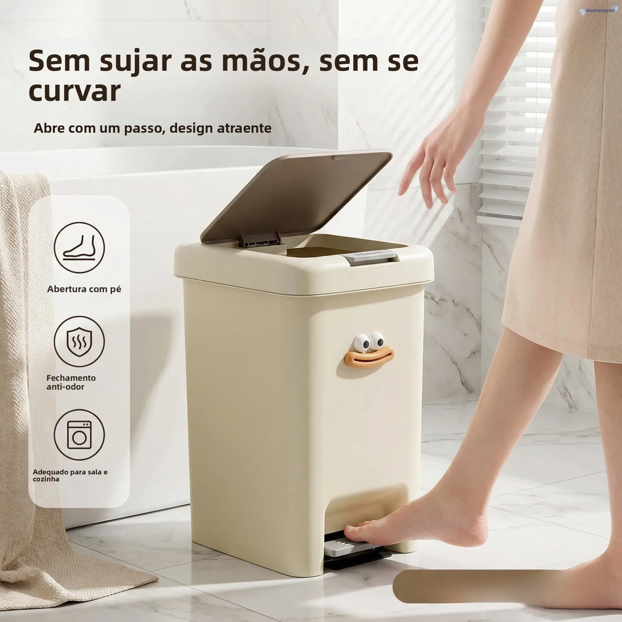 no-bend-waist-foot-tread-bathroom-kitchen-trash-can-hand-free-high-esthetic-value-new-2026-home-use-living-room-trash-can