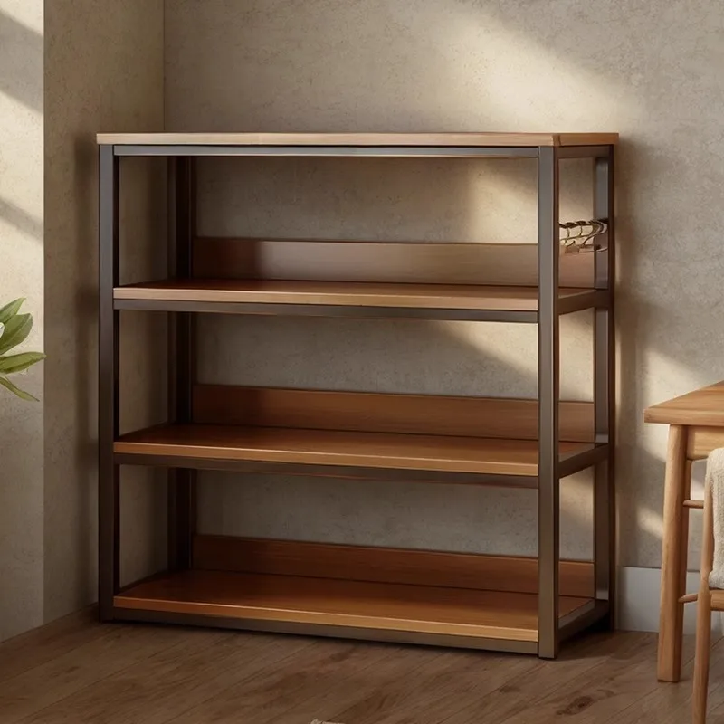 

Книжная полка от пола до потолка, настольная угловая, многослойная полка для хранения