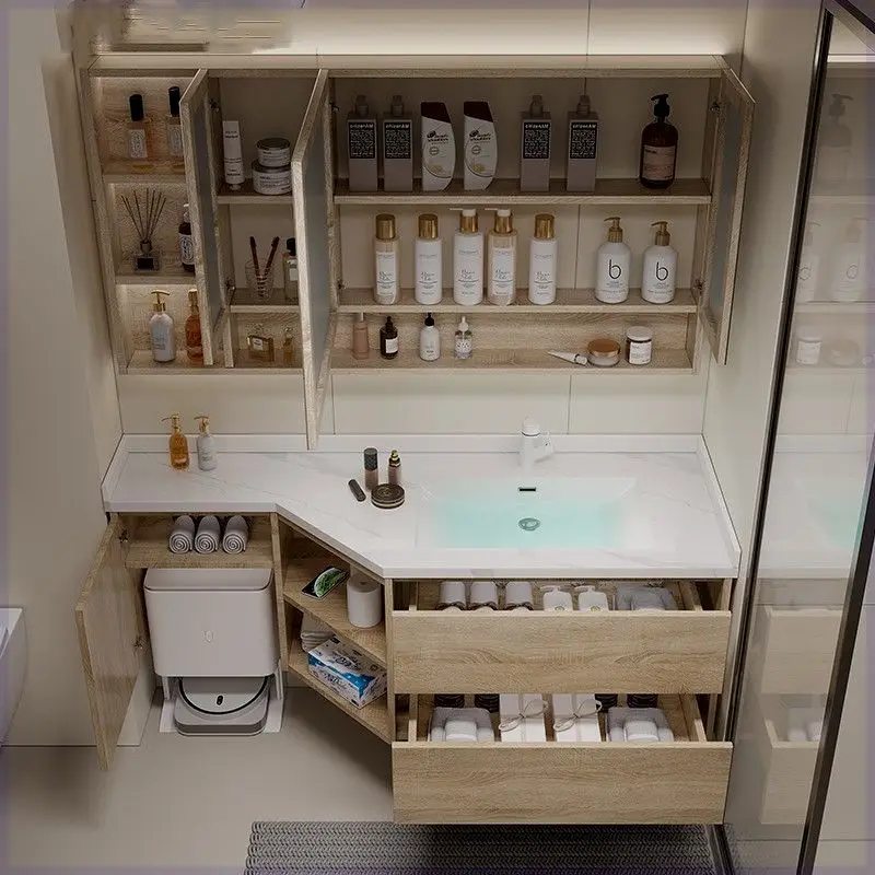 

accent Save space bathroom cabinet luxury design decoration beauty vintage cupboard professional gabinete lounge suite furniture