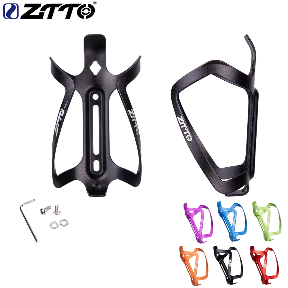 

ZTTO New 6 colors MTB Road Bike Bottle Cage Ultralight CNC Aluminum Alloy Holder Water Bottle Holder for Mountain Road Bicycle