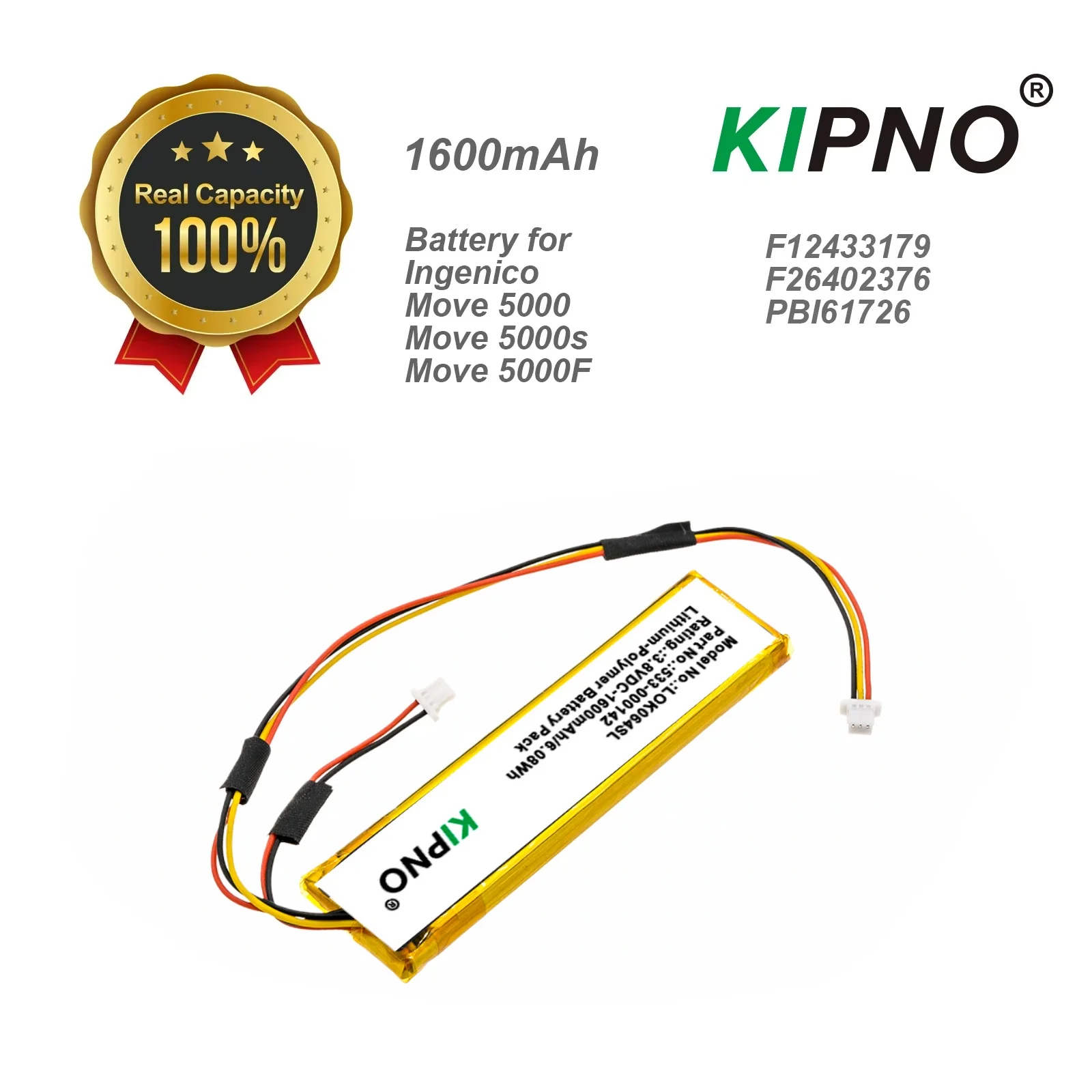 

Logitech Craft Replacement Battery 3.8V/1600mA Compatible with Y-R0064 533-000142 for Enhanced Typing Experience