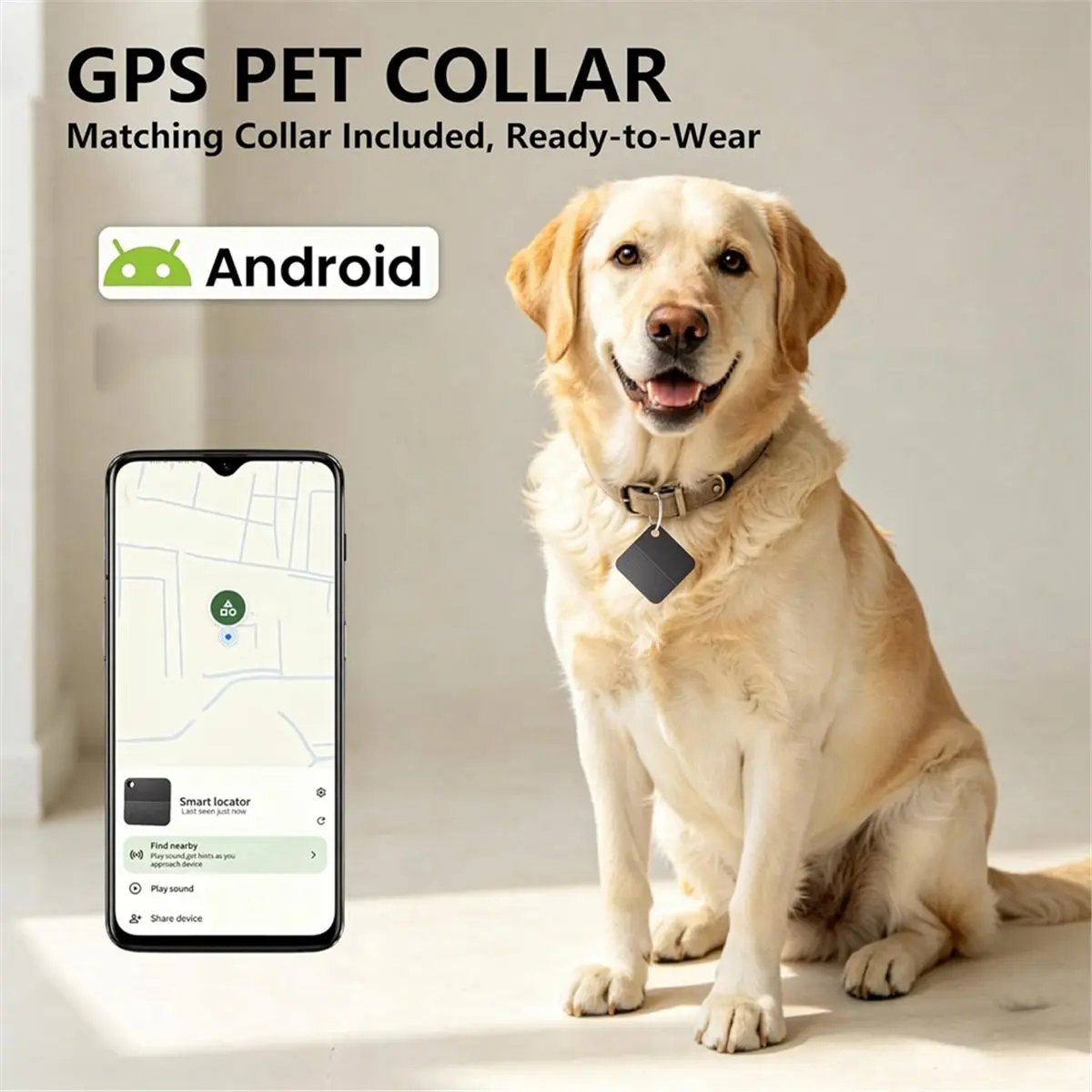 2PCS Android Bluetooth Locator Pet Tracking Air Tag for Find Hub GPS Tracker Item Finder Wallet Suitcase Luggage