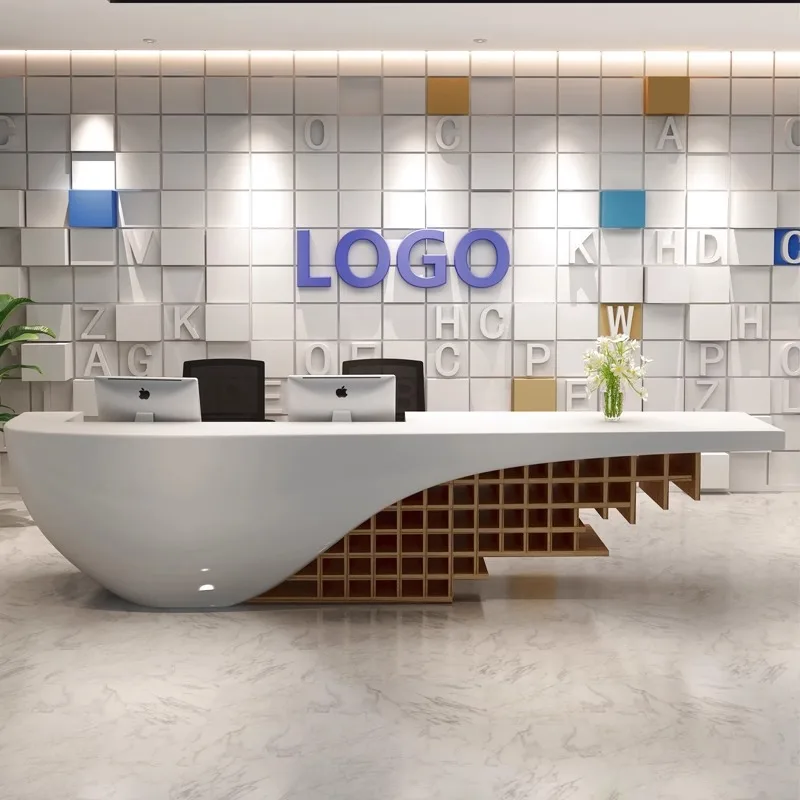 

Modern Office Furniture For Store Front Desk Reception Counter Nail Salon Clinic Office Reception Desk Ideas