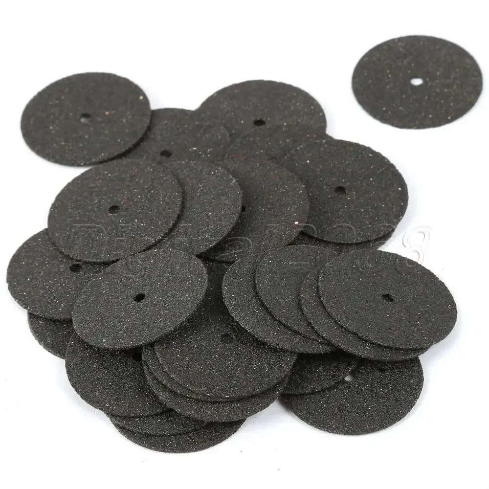 36Pcs per Tube Black 24mm Abrasive Disc Cutting Discs Reinforced Cut Off Grinding Wheels Metal /Plastic Rotary Blade Cutter Tool