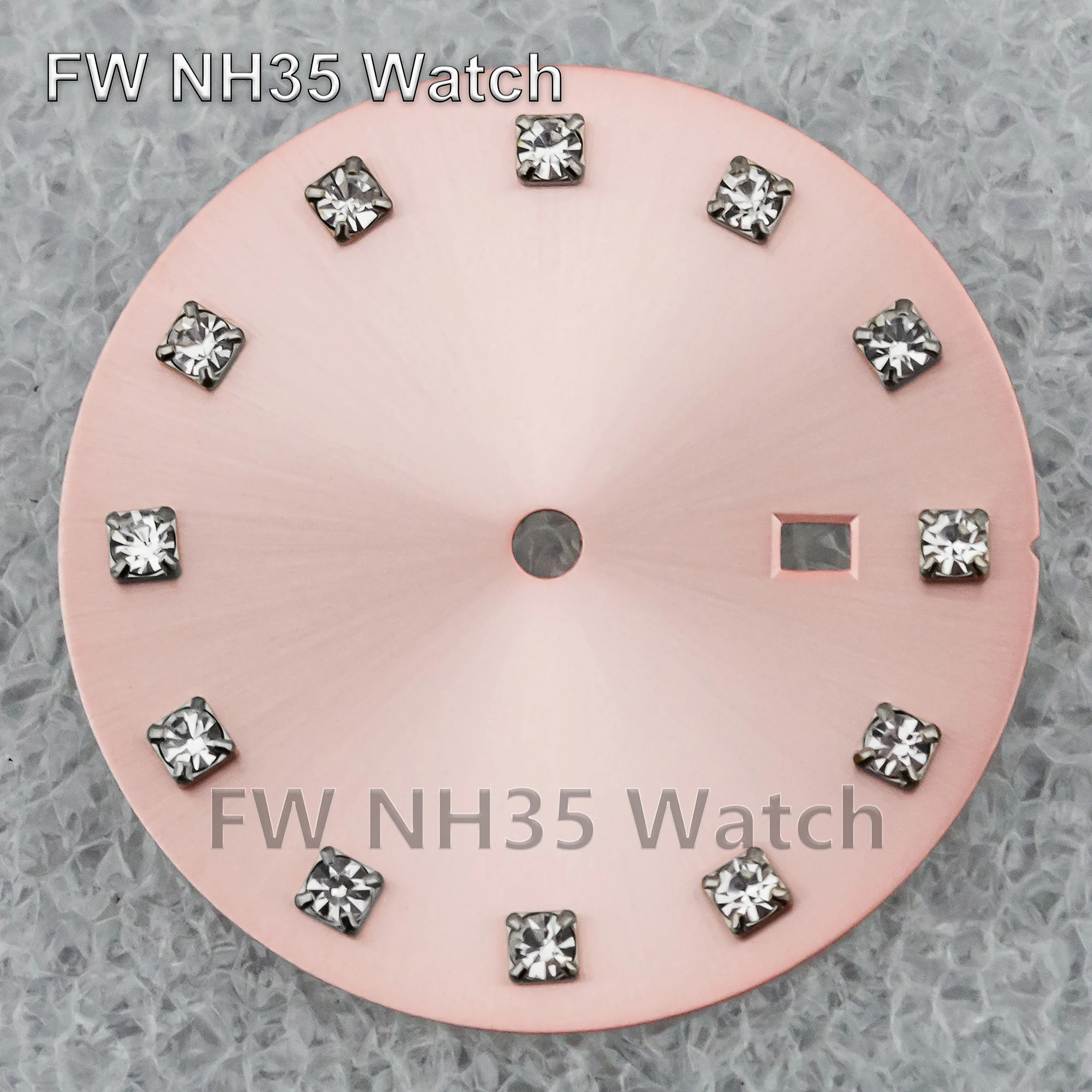 

25mm Watch Dial Ladies Watch Modification Accessories Women's Watch Faces for 31mm Case Watch Dial for NH05/NH06 Movement