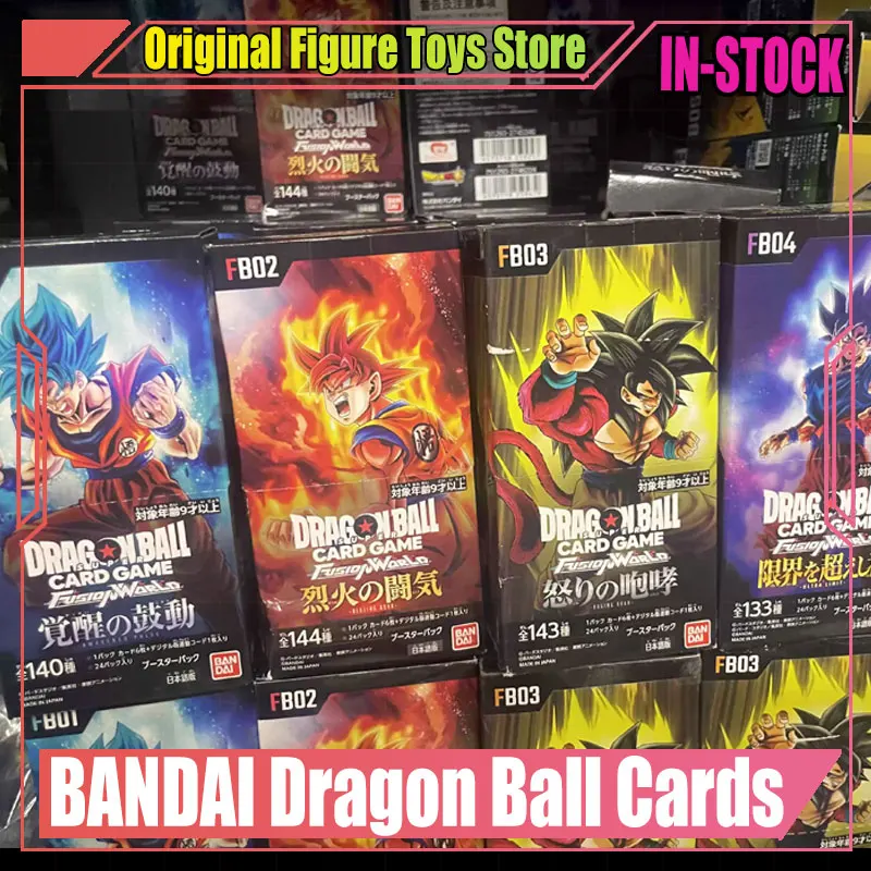 

Оригинальный японский дополнительный набор Dragon Ball TCG: Загадочный бустер-пак FB01-04, коллекционная запечатанная коробка с аниме-картами