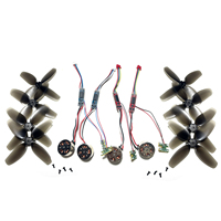 Original S156 RC Drone Spare Parts Brushless Motor With ECS Board and Light Bar blade Accessories for X226 VR Mini Quadcopter