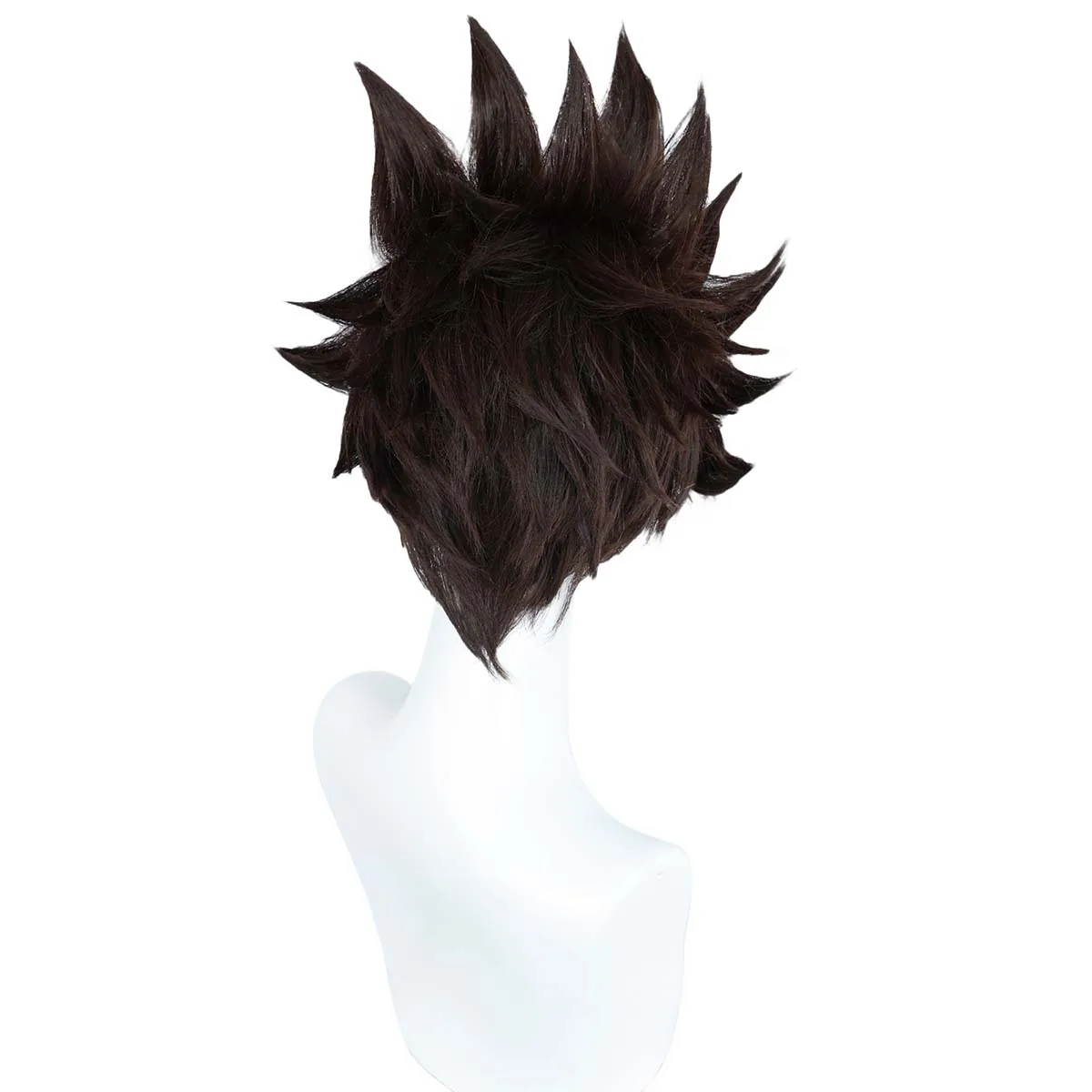 애니메이션 파티 남자 Cos Adam 코스프레 합성 머리 검은 가발