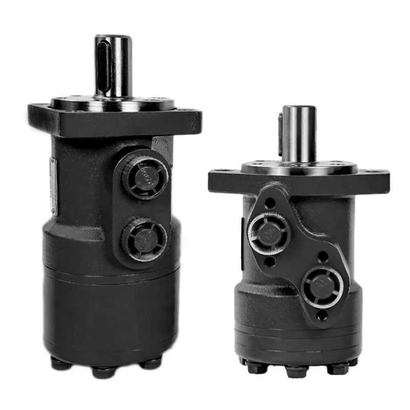 BMR Series Hydraulic Motor Two-Hole/Four-Hole High Torque Forward Reverse Low Noise Hydraulic High Speed Cycloid Drive