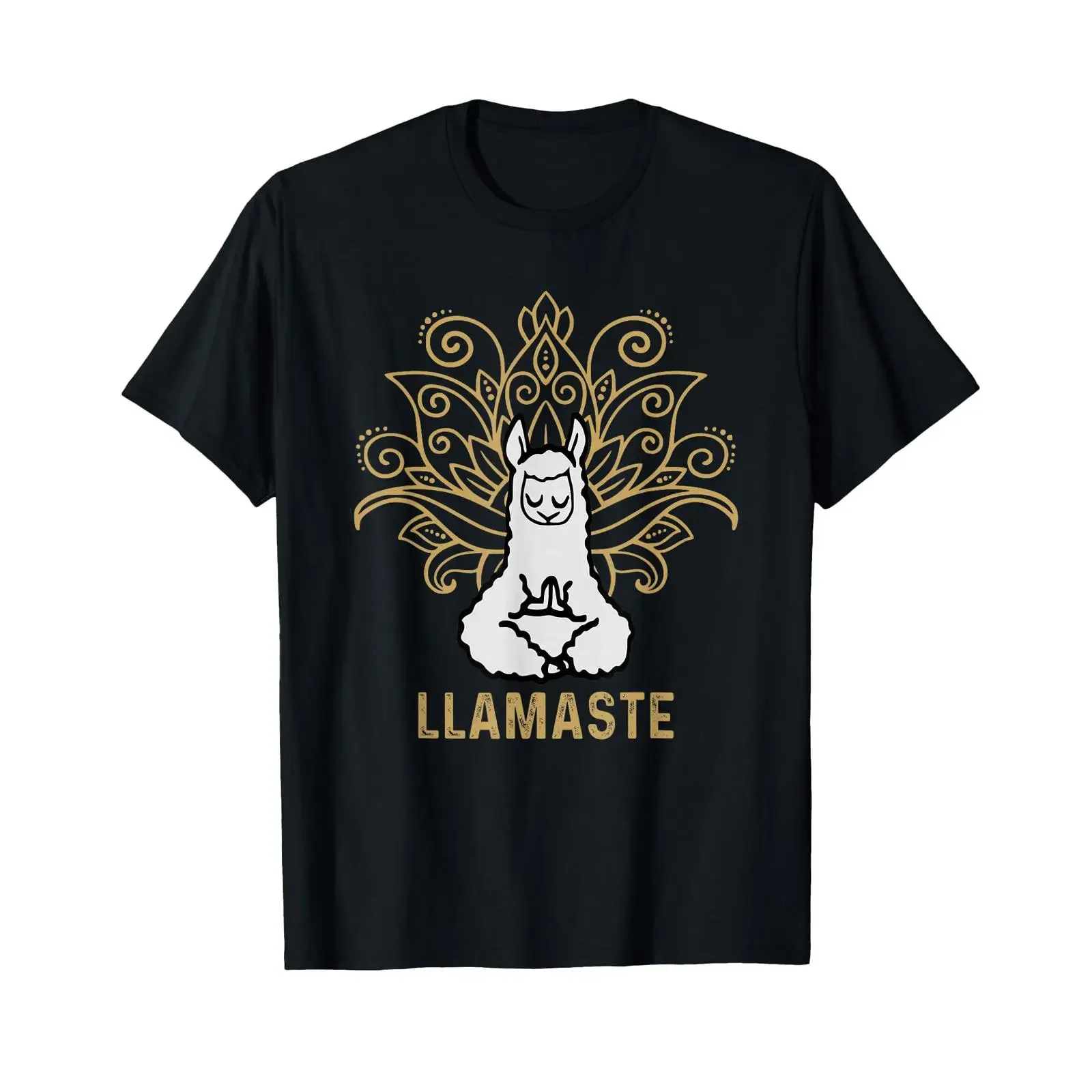 Llamaste Yoga For Kids Lover Llama T Shirt vintage Washed Breathable Casual Stretched Versatile graphic Stylish Unisex