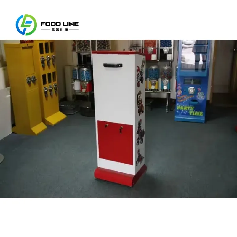 Customized twist‑operated capsule toy dispenser game style vending unit for new retail profit‑making business project