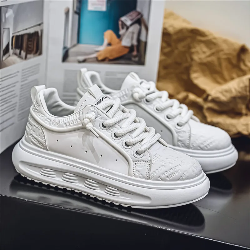 

Кроссовки мужские на платформе, Повседневная Удобная спортивная обувь для бега, летний сезон