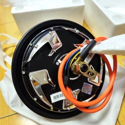 QS 10inch 4-generation Brushless Disc Brake Hub Motor High Power 1500 2000 3000 3500W 48-96V E-scooter Rear Wheel Hub Motor