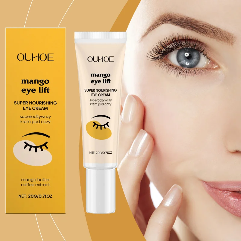 

Moisturizing Nourishing Eye Cream, Reduces Fine Lines and Firms Eye Area, Lightweight Texture, Easy Absorption Massage