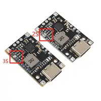 2S 3S Type-C USB BMS 15W 8.4V 12.6V 1.5A Lithium Battery Charging Boost Module With Balanced Support Fast Charge With Indicator