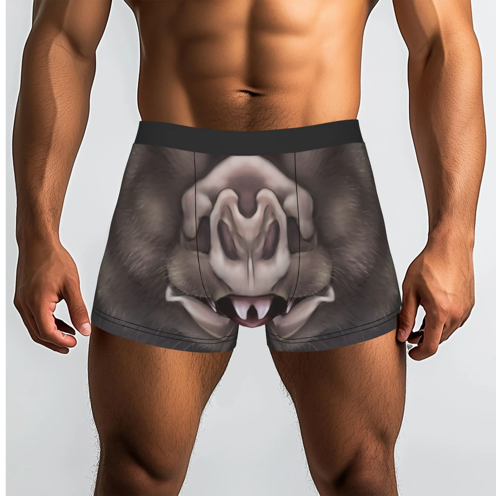 Custom Horror Vampire Bat Boxers Shorts Men's Animal Briefs Underwear Fashion Underpants