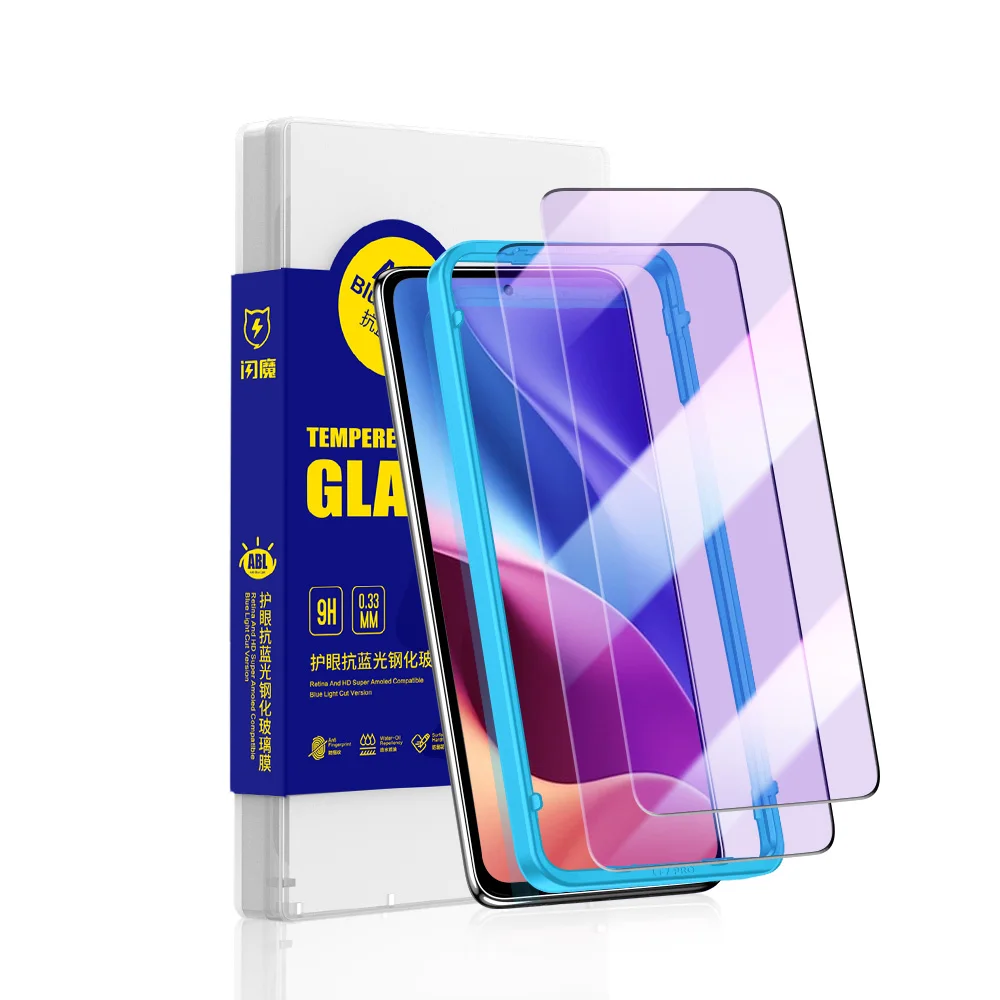 Smart devil Displays chutz folie für redmi note 10 pro anti blue ray gehärtetes glas für xiaomi poco f3 mi 11i redmi k40 note10 film