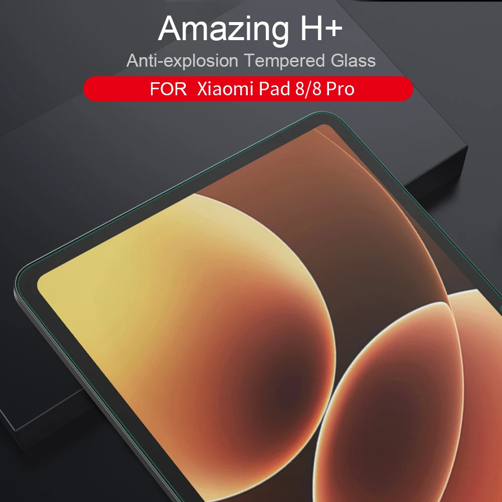 

Nillkin For Xiaomi Pad 8 Pro / Pad 8 Glass H+ 2.5D Ultra-Thin Tempered Glass Screen Protector HD Glass Film For Xiaomi Pad 8