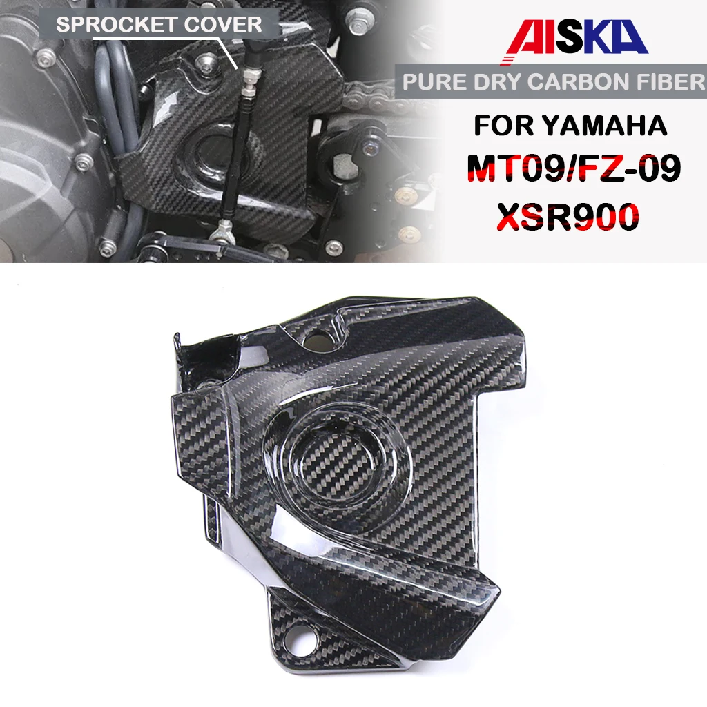 

Motorcycle Accessories Clutch Sprocket Cover Fairing Kit Dry Carbon Fiber For Yamaha XSR900 MT09 FZ09 2013-2020 2017 2018 2019