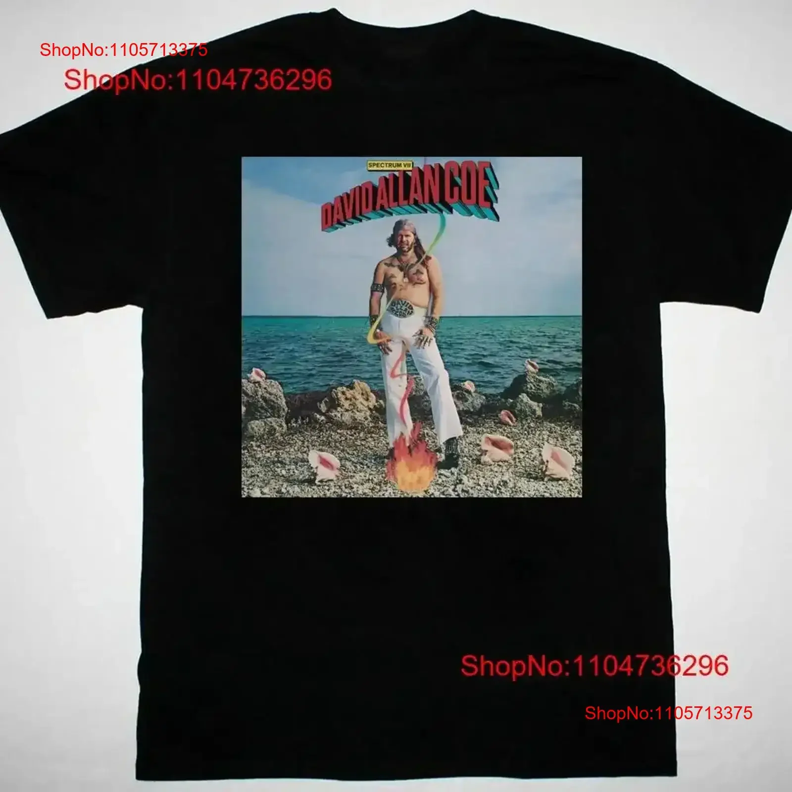 David Allan Coe album black T shirt All sizes S to 345Xl XY604 vintage Washed designer clothes Soft Stylish streetwear Slightly