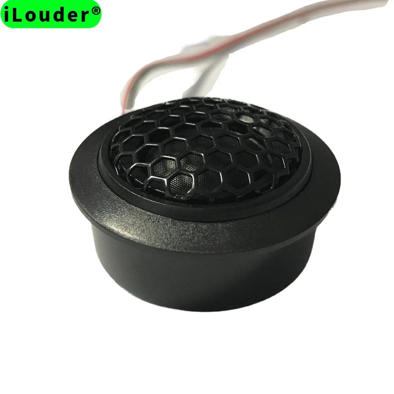 Hot selling factory Neodymium magnet 35.3MM RMS 10W 4OHM 88DB Silk Dome Car Audio Tweeter Speaker for Car(1pcs speaker)