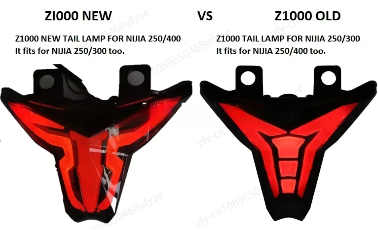 Taillight New Z1000 2020 Ninja 250 300 400 Z400 ZX6R ZX10R Zx25r 2018 2019 Motorcycle Taillights