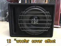 Subwoofer Speaker Grille Cover Bar Grille 6 Levers 10