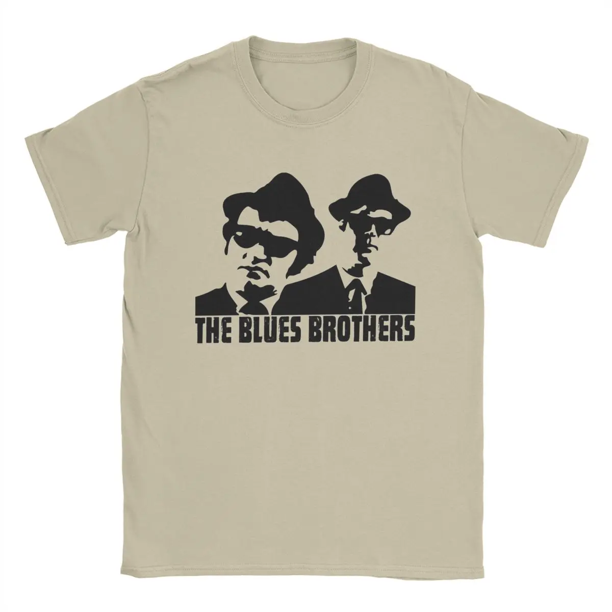 Men's T-Shirts The Blues Brothers Novelty Pure Cotton Tee Shirt Short Sleeve T Shirt Round Collar Tops Summer