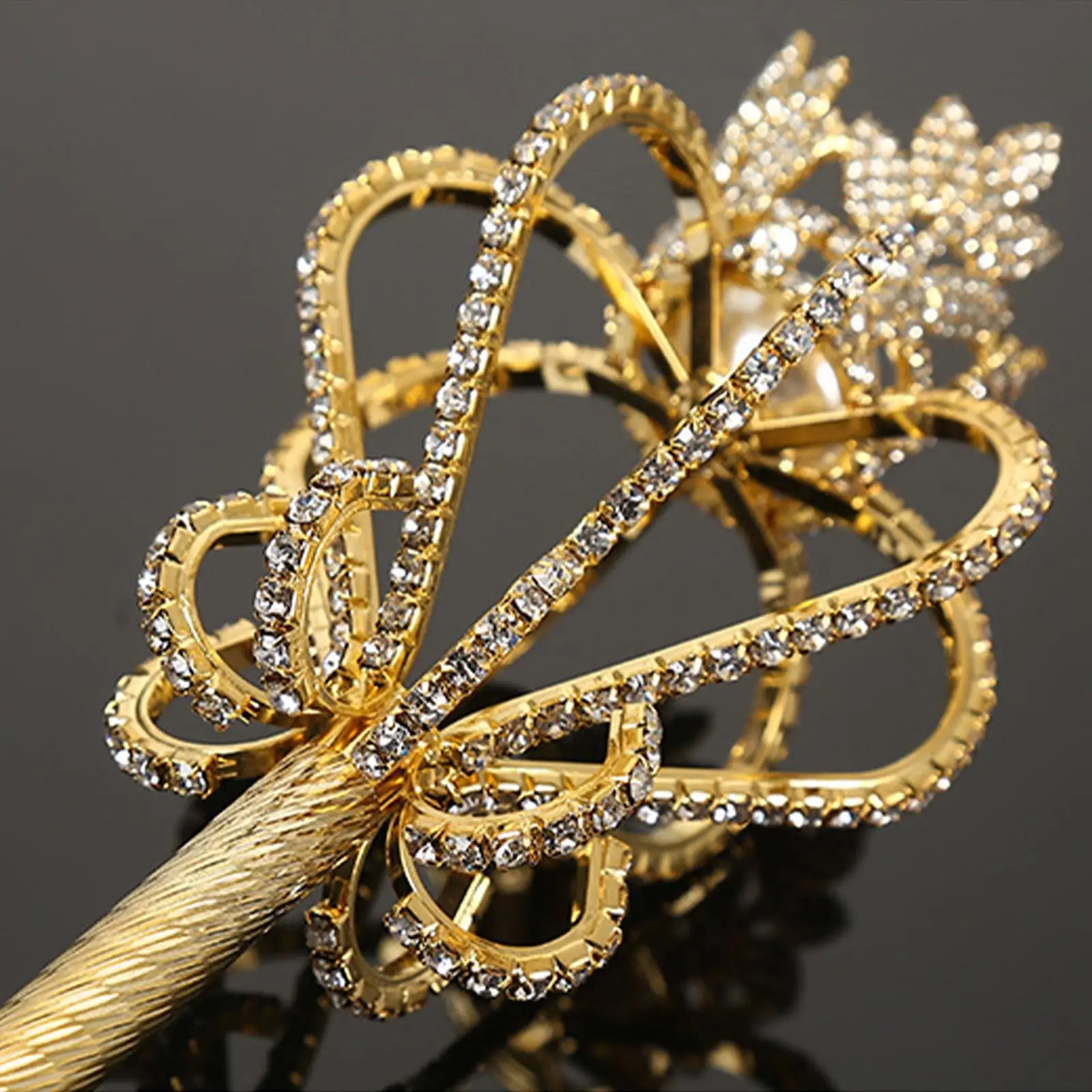 عصا الأميرة حجر الراين الصولجان لإكسسوارات أزياء الحفلات المسابقة