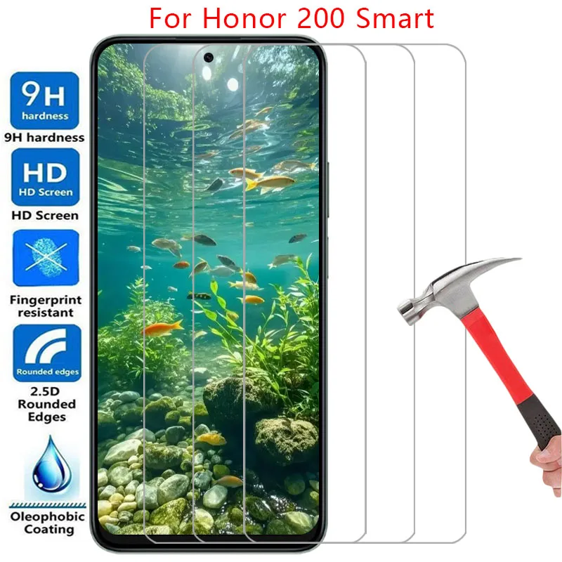 screen protector for huawei honor 200 smart protective tempered glass on honor200 200smart honor200smart 5g film honer hono smar