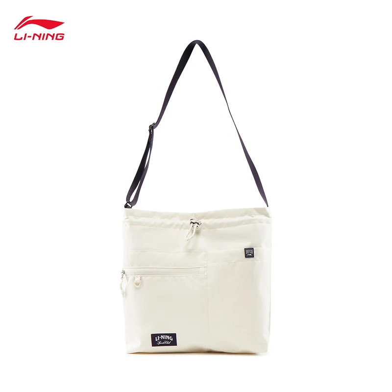 

LI-NING унисекс тренировочная сумка через плечо легкая стильная сумка для хранения фитнеса 31*10,5*32 см ABDV099
