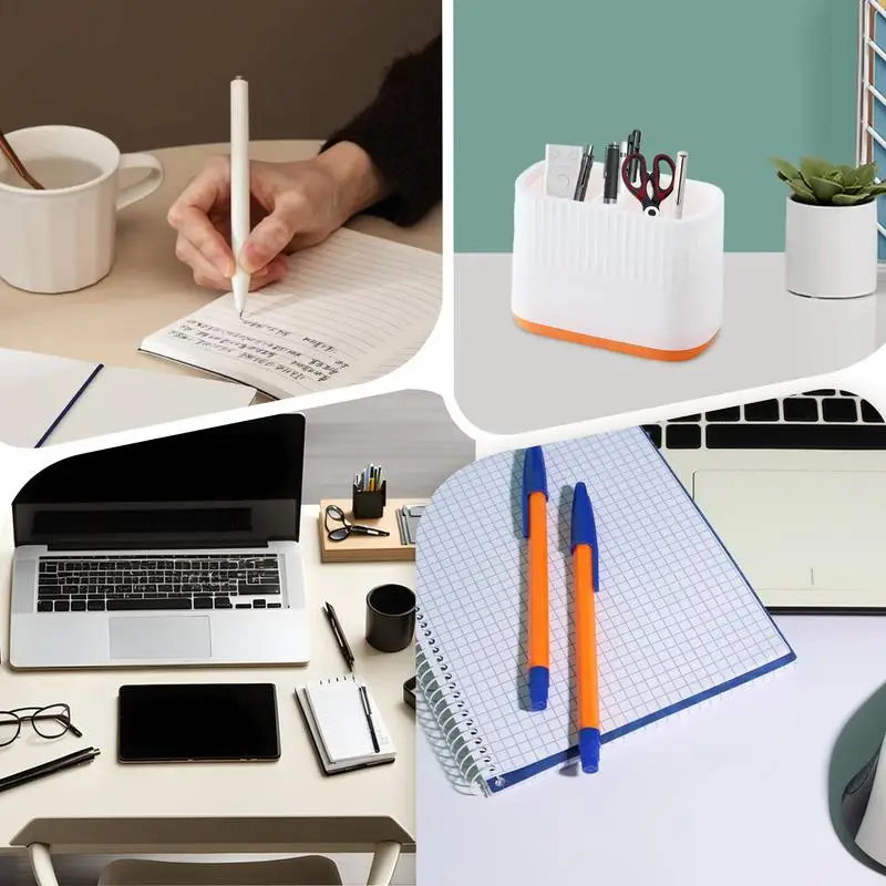 Настольный органайзер для карандашей с 2 отделениями