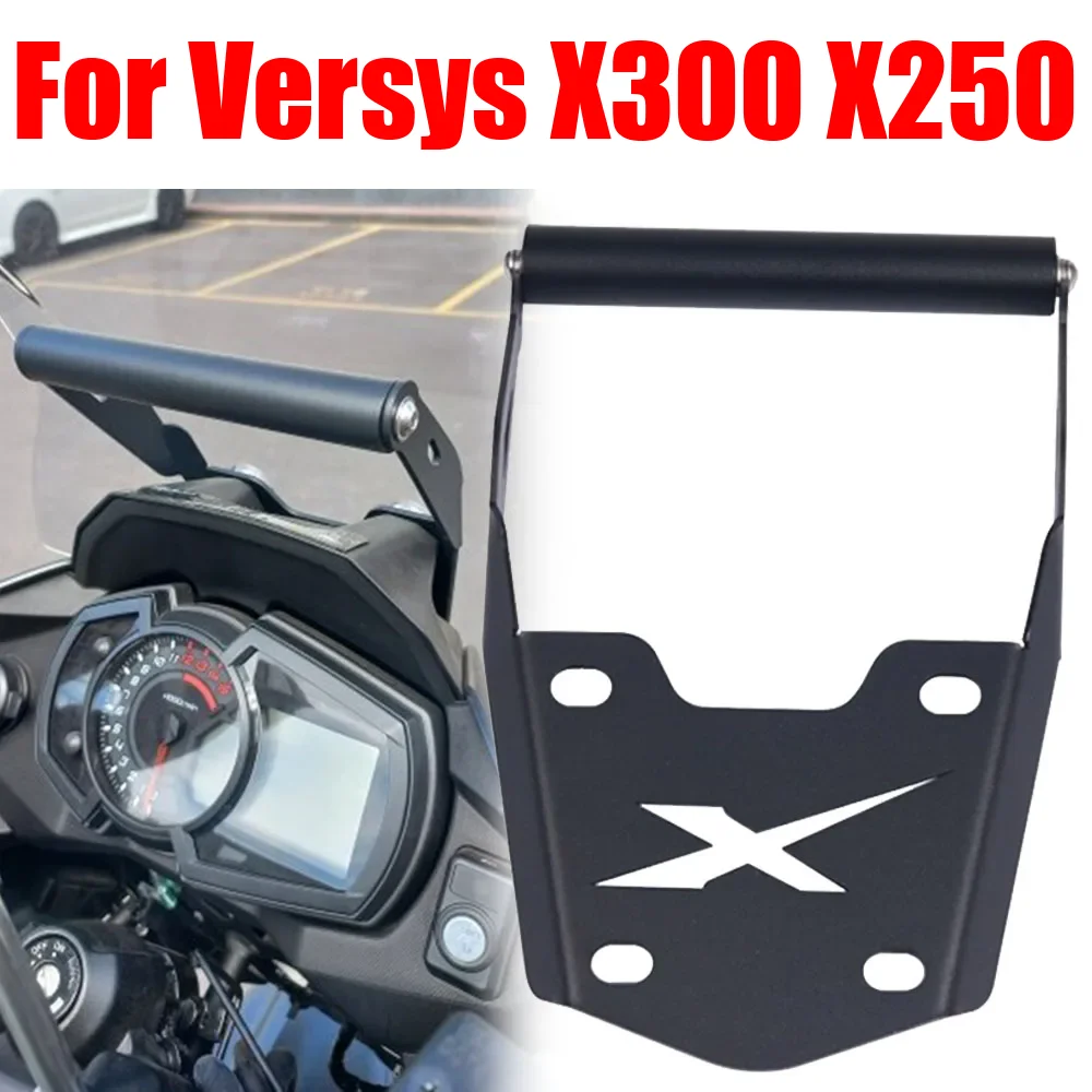 For KAWASAKI Versys X300 300X Versys X 300 X250 250 Accessories Mobile Phone Stand Holder Support Phone GPS Navigation Bracket