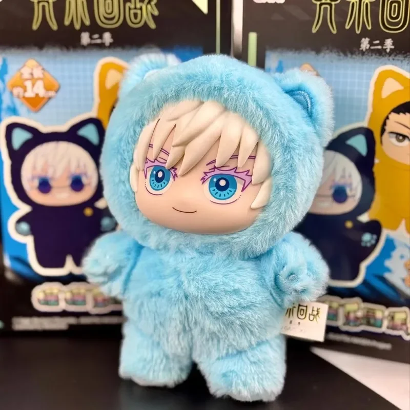 ของแท้ในสต็อก Eaki Jujutsu Kaisen ซีซั่น 2 ฟิกเกอร์แอ็คชั่น ตุ๊กตาหูแมว ซีรีส์ Blind Box กล่องสุ่ม ฟิกเกอร์อนิเมะ ของขวัญ ของเล่น