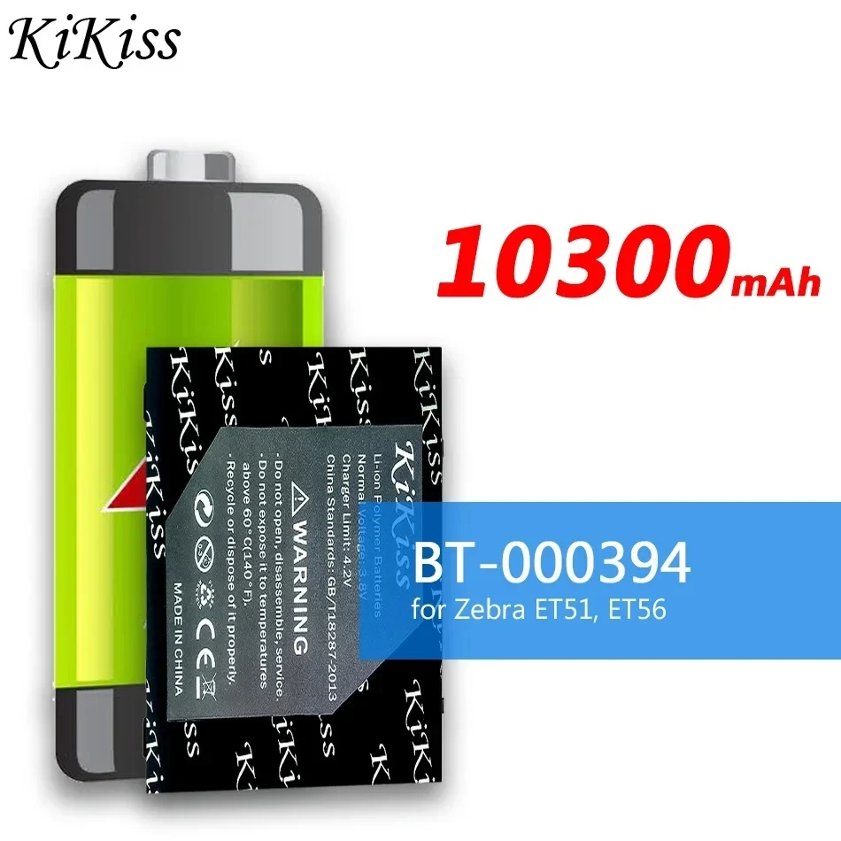 

10300mAh KiKiss Powerful Battery BT-000394 for Zebra ET51 ET56