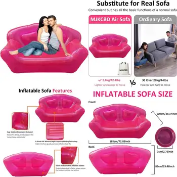 10 best sales Canapé rose - №7