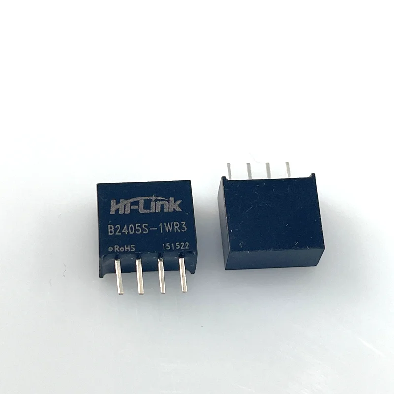 Hi-Link B24_S-1WR3 1W 3.3V/5V/9V/12V/15V/24V DC-DC Single Output Power Converter Module 21.6-26.4V