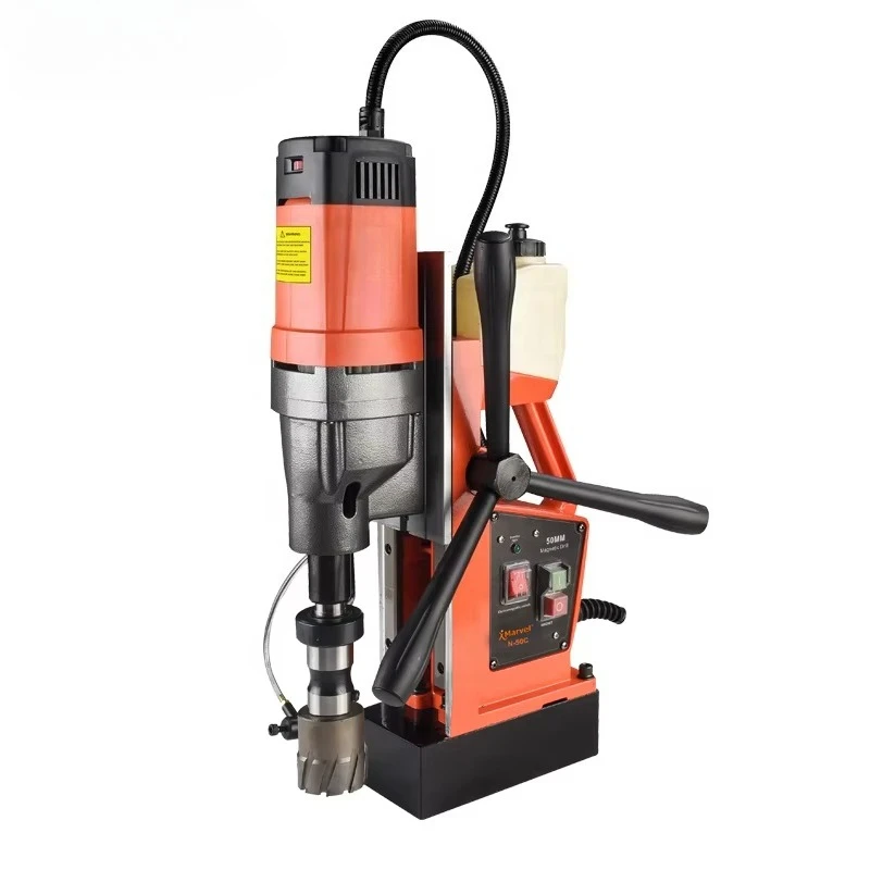MW-50T  50mm MT3 19.05 Morse Taper  User Friendly Control Panel Big Power Strong Magnet Magnetic Base Drill
