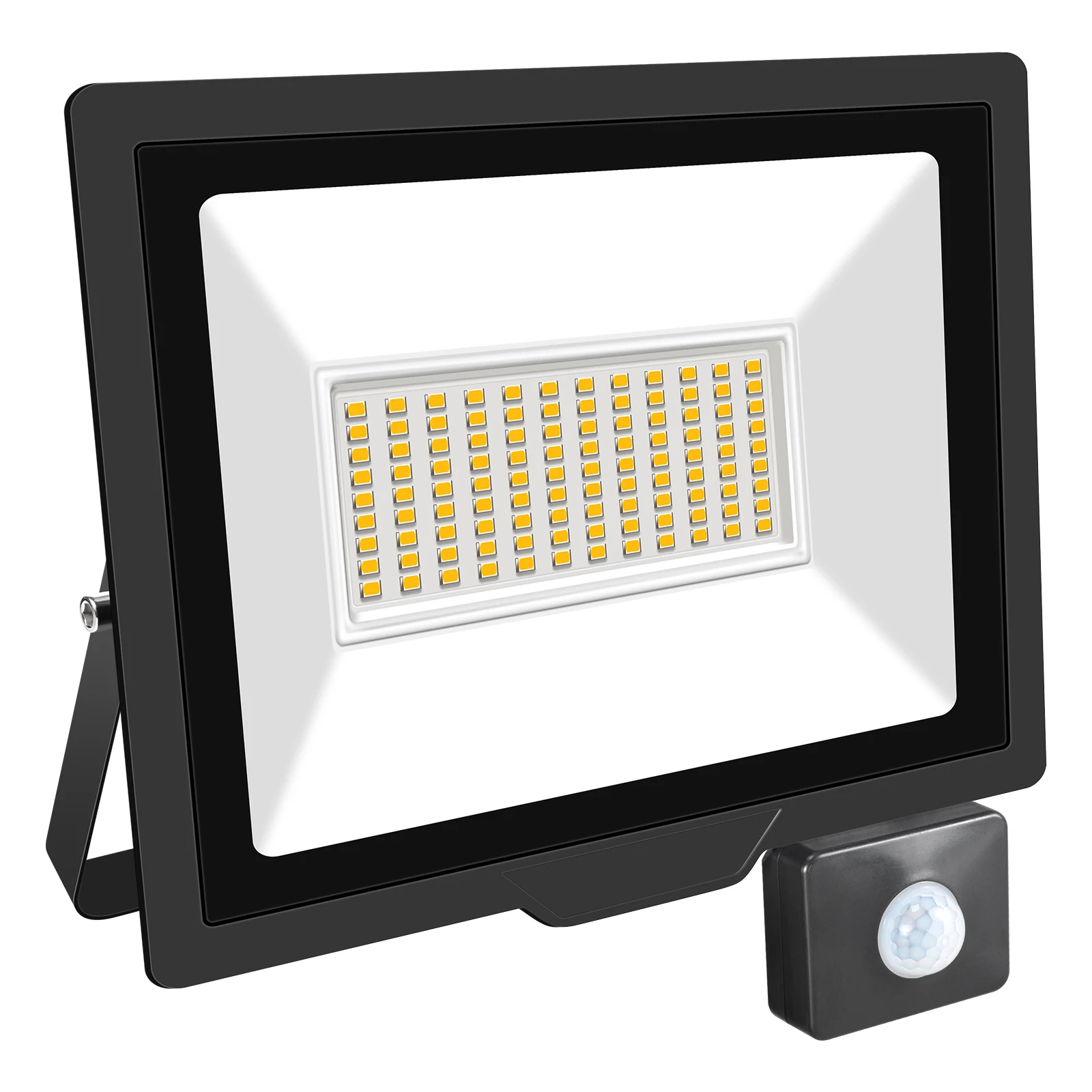 SKYWORLD 10W 20W 30W 50W 75W 100W 150W 200W Induction Led Flood Light With Adjustable PIR Sensor 110V 220V Floodlight Outdoor